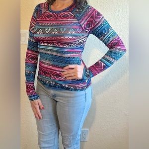 Long Sleeved Work Out Shirt or Rash Guard / Size M